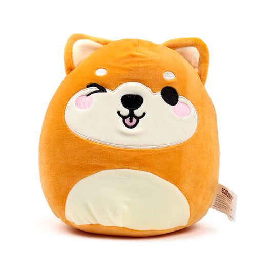 Shuggs the Shiba Inu plush toy front view