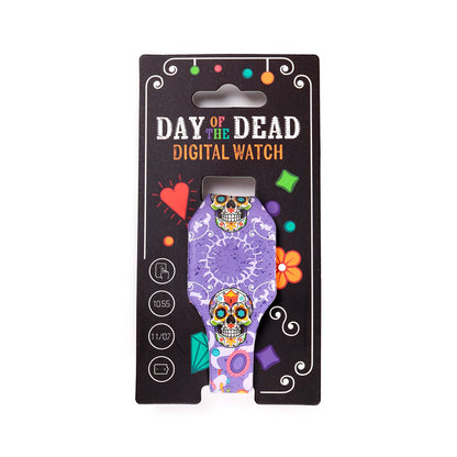 Day of the Dead Silicone Digital Watch - Lifestyle Image