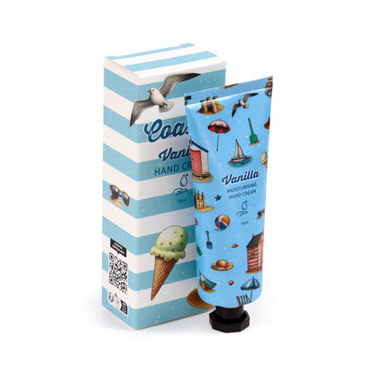 Coastal Hand Cream in stylish 75ml packaging