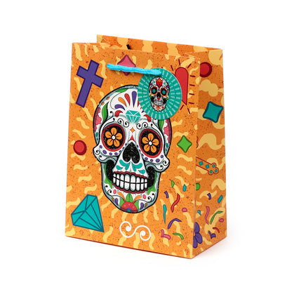 Sturdy cord handled Medium Gift Bag for Day of the Dead