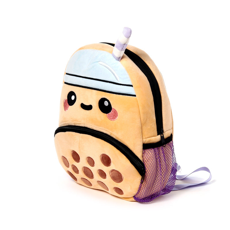 Foodiemals Boba the Bubble Tea Kids Rucksack with adjustable straps