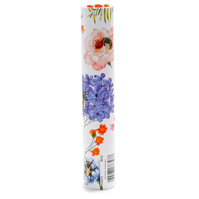 Nectar Meadows colouring pencils in a poplar wood tube