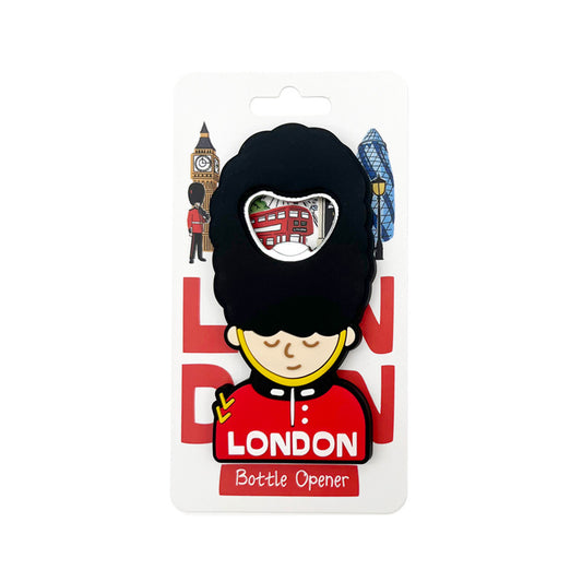 London Guardsman PVC Bottle Opener for home decor