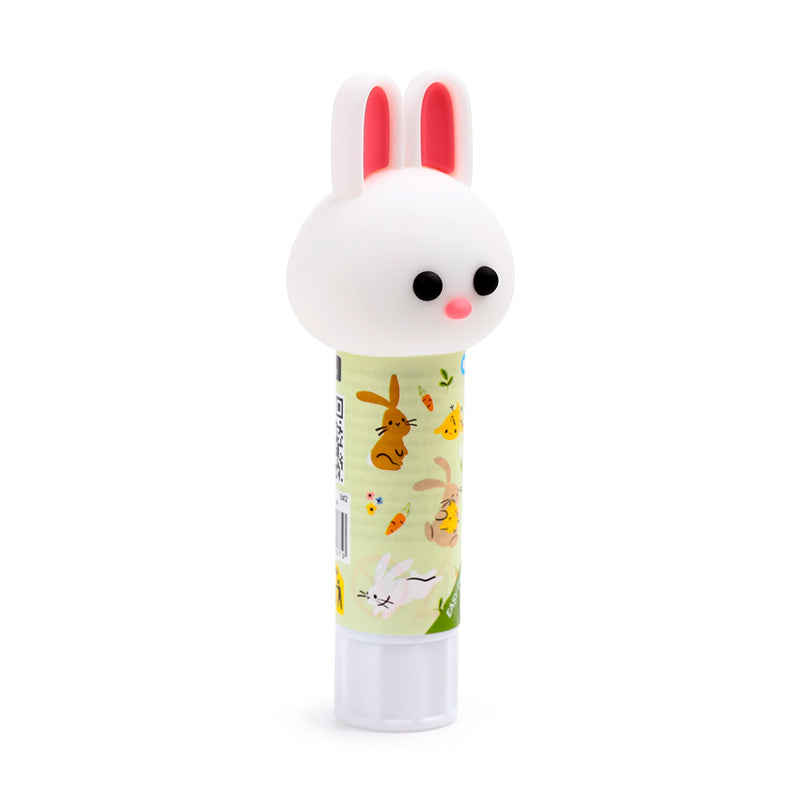 Springtime Bunny Rabbit Glue Stick - In Use