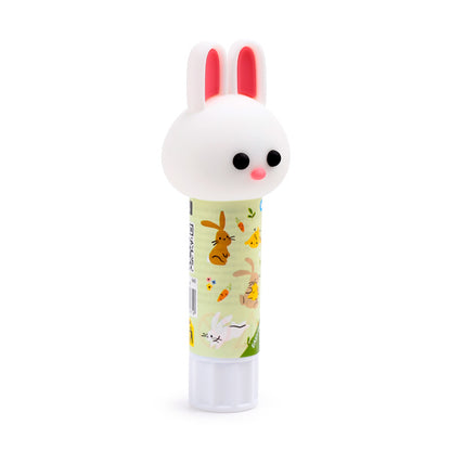 Springtime Bunny Rabbit Glue Stick - In Use