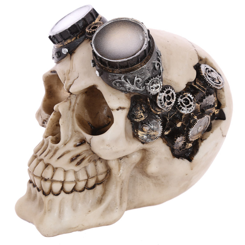 Intricate Gothic Skull Ornament