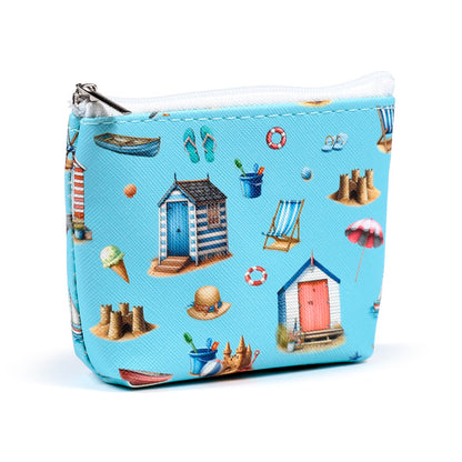 Close-up of Coastal PVC Purse detailing