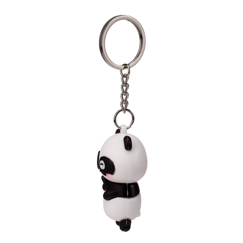 Adoramals Susu the Panda Keyring in a gift setting