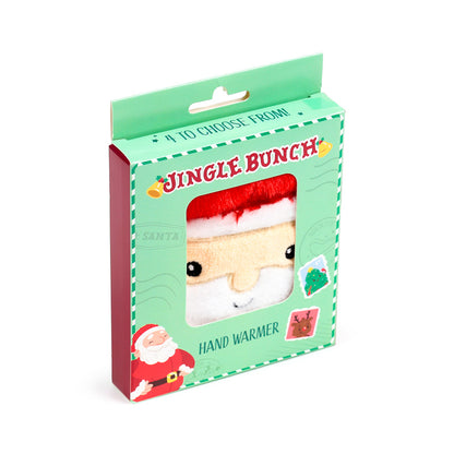 Plush Hand Warmer - Christmas Jingle Bunch festive display