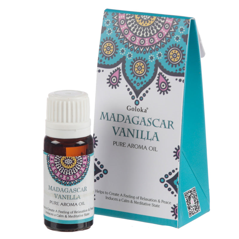 Goloka Madagascar Vanilla Aroma Oil 10ml bottle