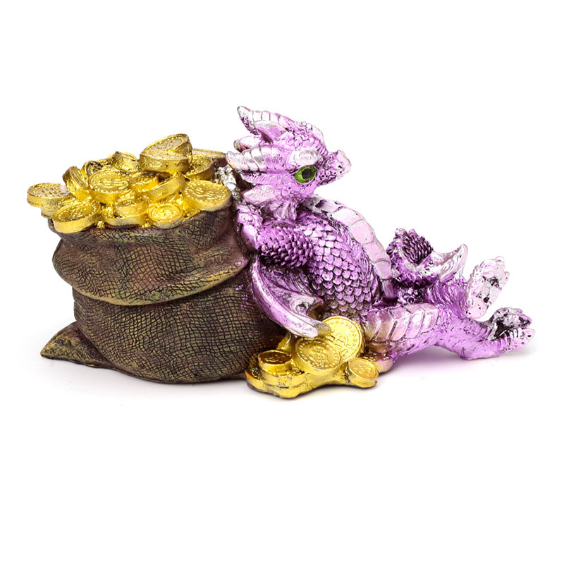 Fantasy decorative ornament - Treasure Dragon
