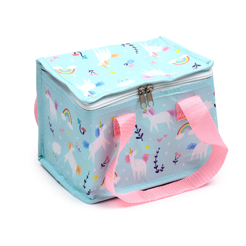 Eco-friendly cooler bag with unicorn theme