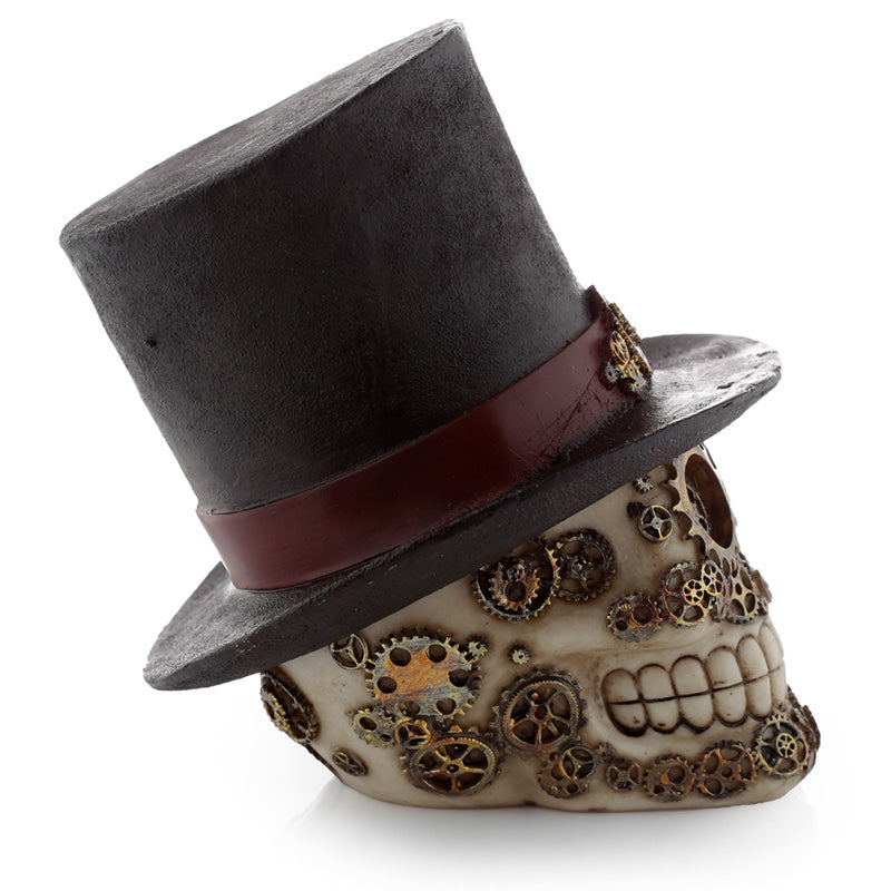 Decorative Fantasy Steampunk Skull Ornament