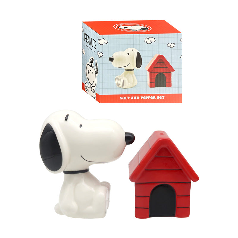 Peanuts Snoopy and Woodstock Ceramic Salt and Pepper Set