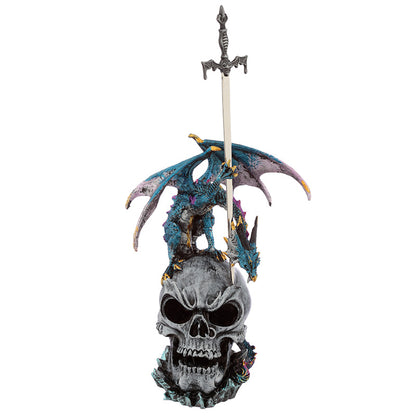 Sword Master Dark Legends Dragon Figurine side view
