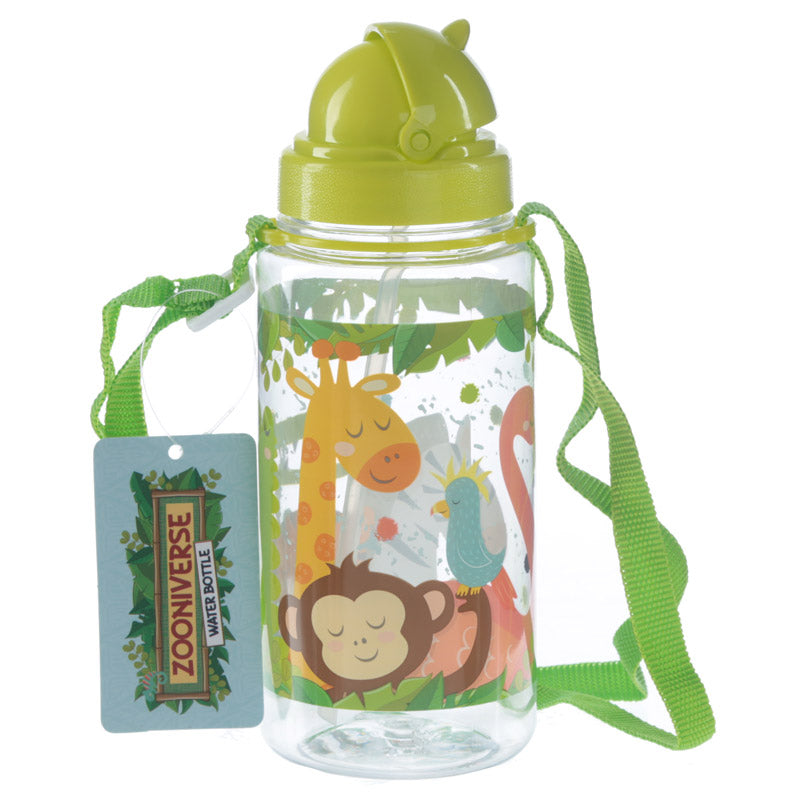 Children's Water Bottle 450ml - Zooniverse design 1