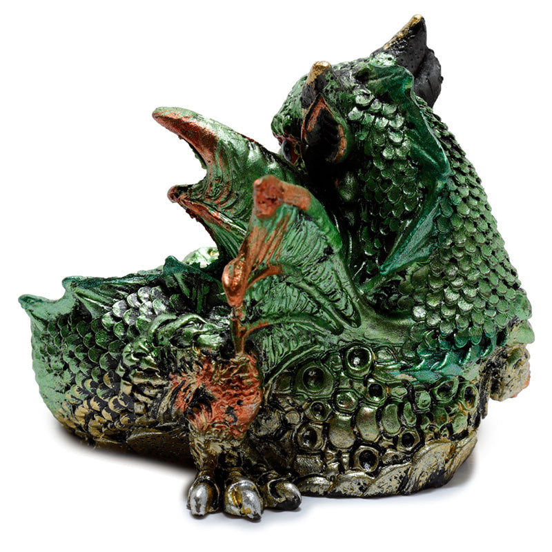 Elements Dragon - Gemstone Shield in a decorative setting