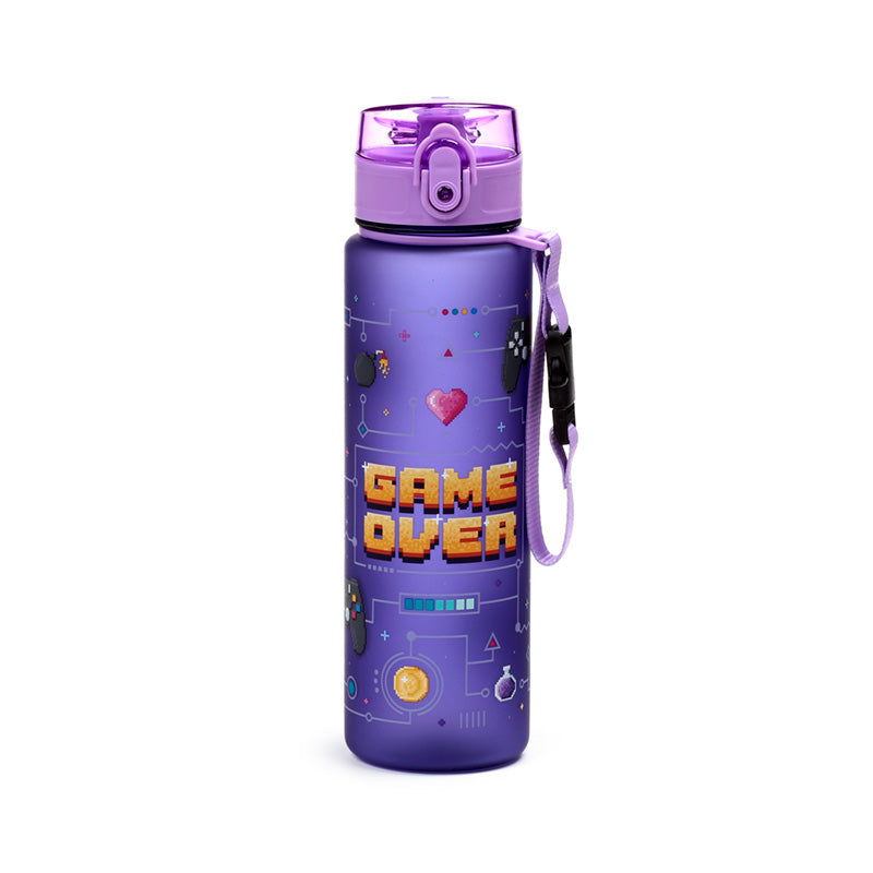 Game Over Water Bottle Ideal for Home and Gym