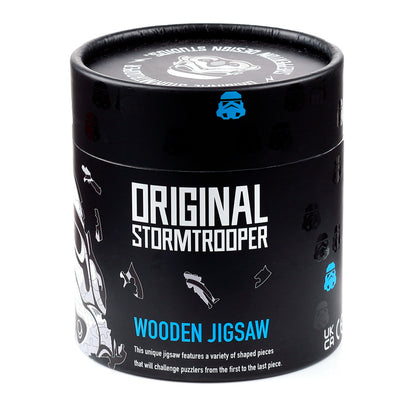 Completed Stormtrooper wooden jigsaw puzzle