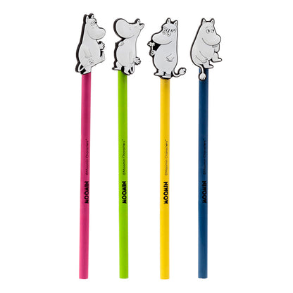 Moomin Pencil with PVC Topper - Side View