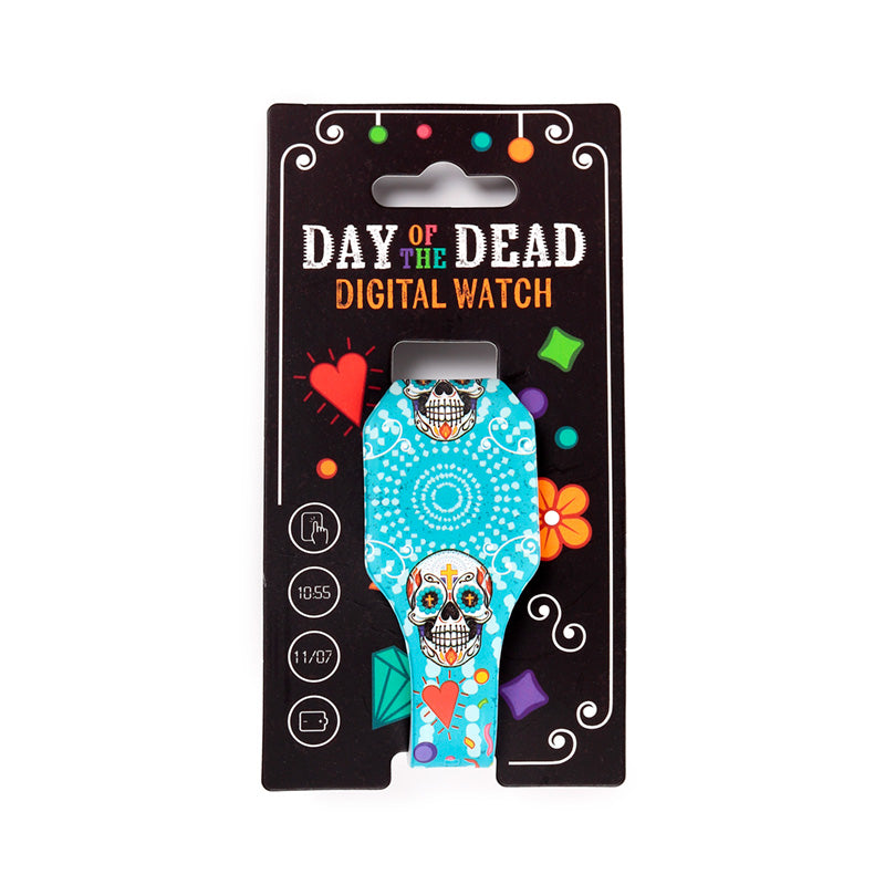 Day of the Dead Silicone Digital Watch - Display
