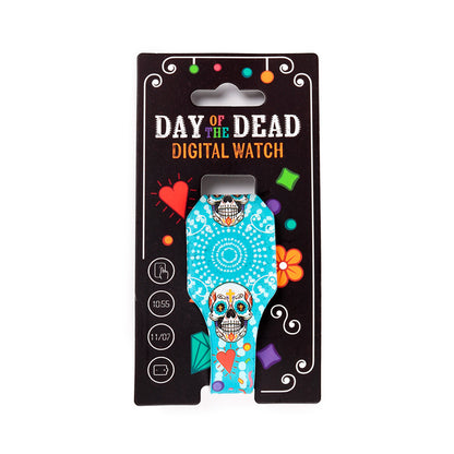 Day of the Dead Silicone Digital Watch - Display