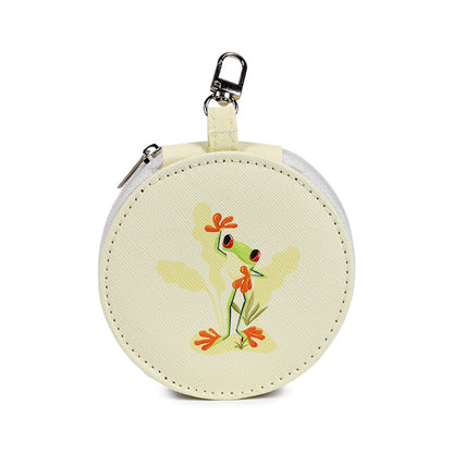 5 Piece manicure tools in vibrant tropical design