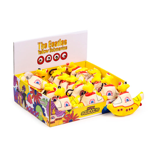 Squidglys Plush Mini Keyring The Beatles Yellow Submarine