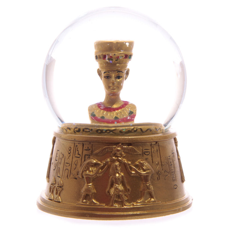 Elegant Gold Egyptian Waterball Snow Globe display