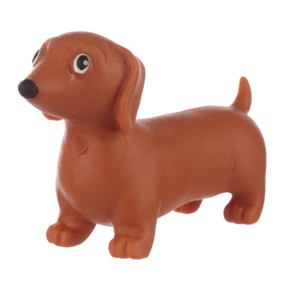 Fun Kids Stretchable Dachshund Dog - Side View
