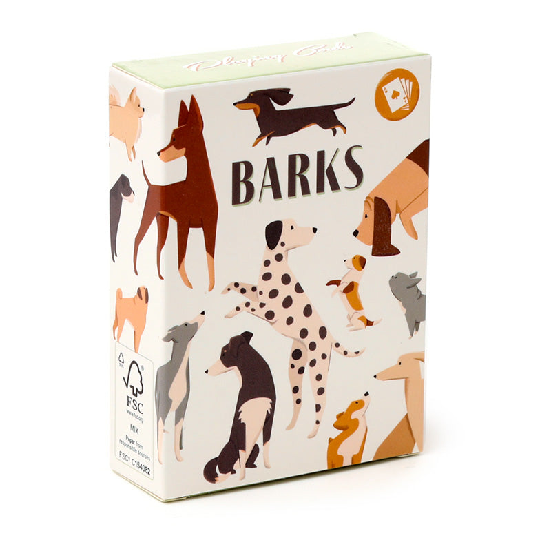 Barks Dog Playing Cards - Card Design