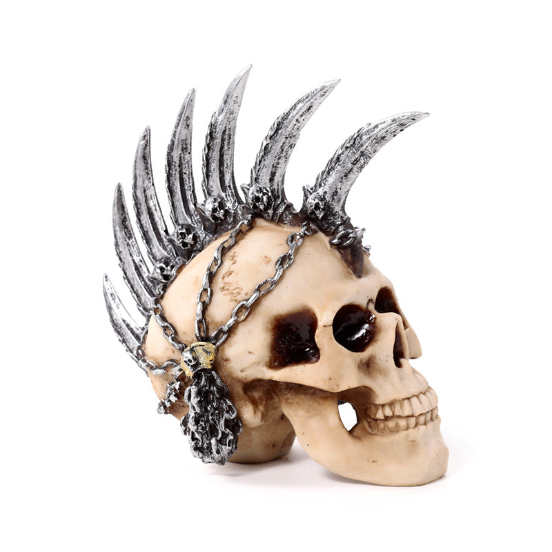 Punk Skull with Chains and Blades as a collectible gift