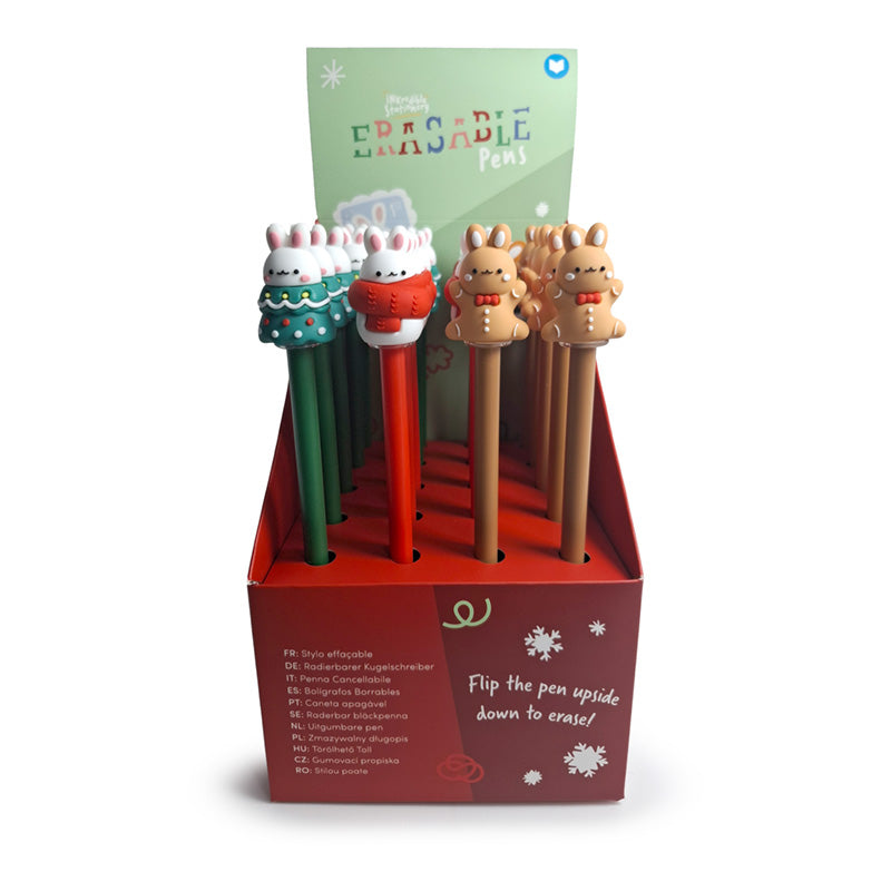Christmas Festive Friends Bunny Rabbit Erasable Pen