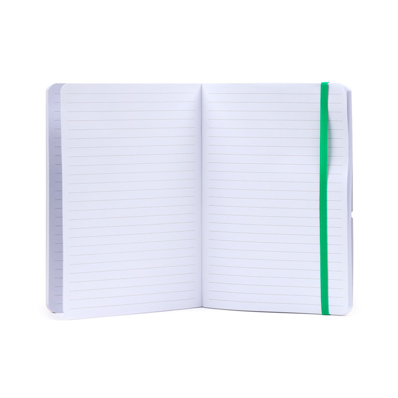 Durable Elastic Closure on Summer Fruits Notebook