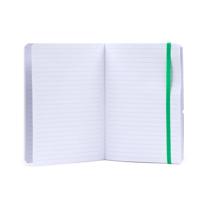 Durable Elastic Closure on Summer Fruits Notebook
