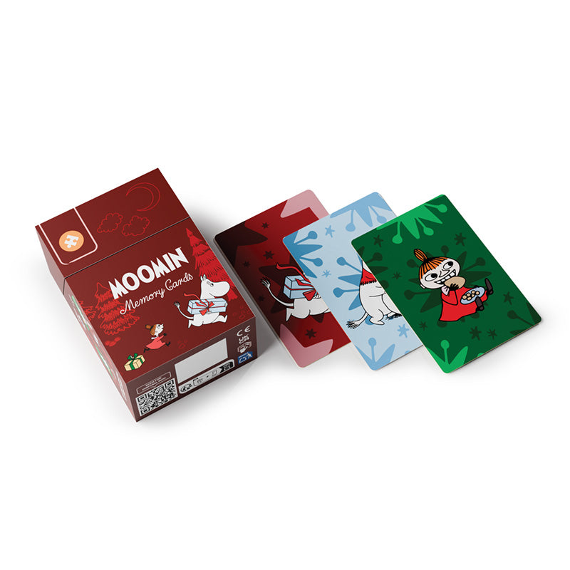 Kids Memory Cat Set - Moomin Christmas game cards