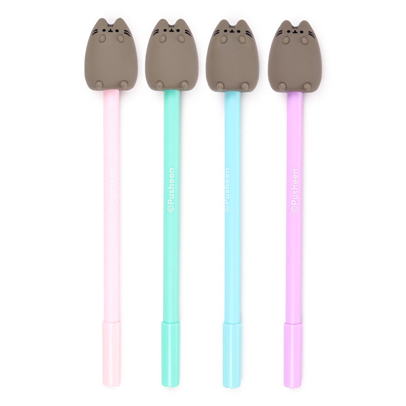 Pusheen the Cat Fine Tip Pen with Topper - Side View