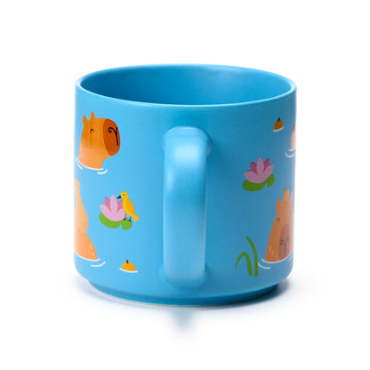 Functional capybara mug for everyday use