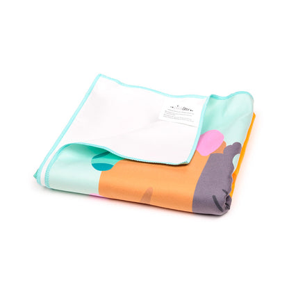 Microfibre Beach Towel - Beans & Co Cats for home decor