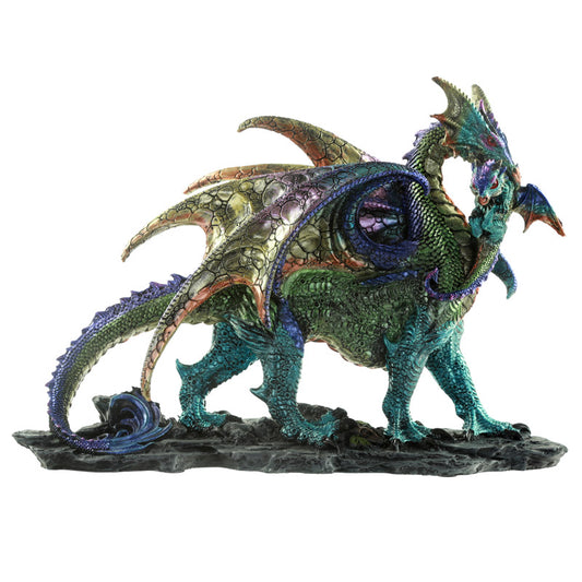 Mother Dragon Fantasy Dragon Figurine front view