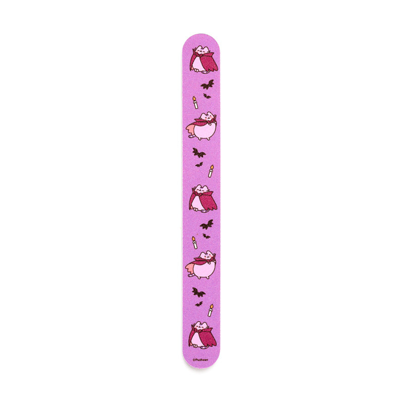 Pusheen the Cat Halloween Nail File festive design