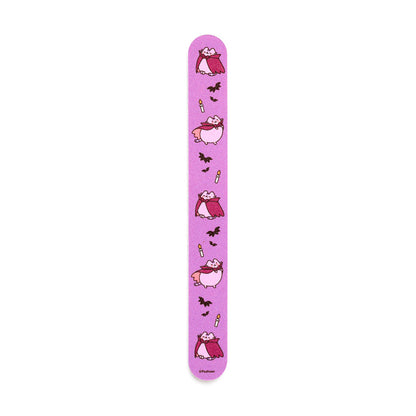 Pusheen the Cat Halloween Nail File festive design