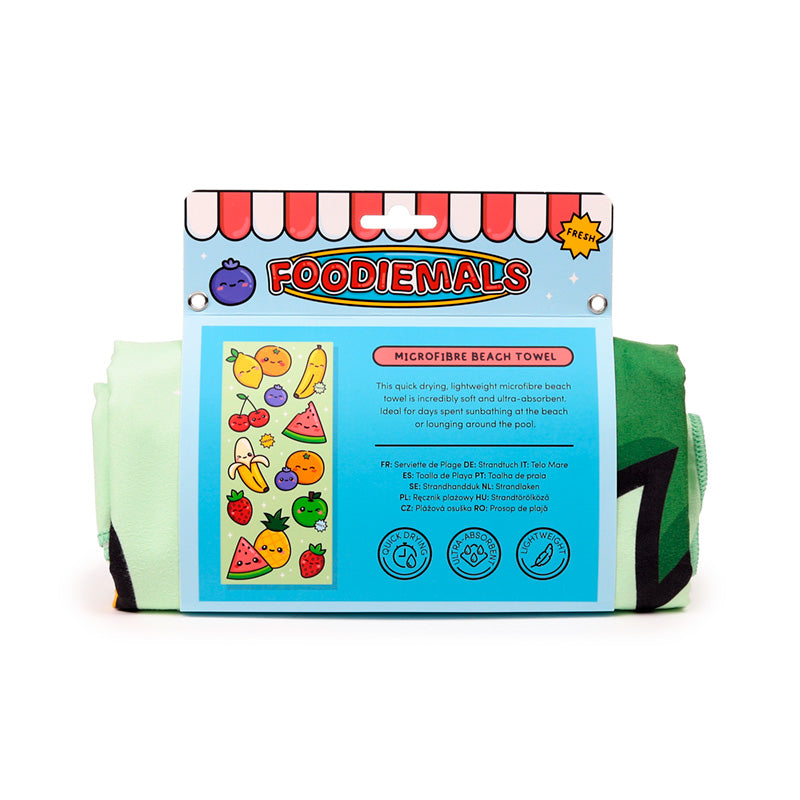 Vibrant Summer Fruits Microfibre Towel