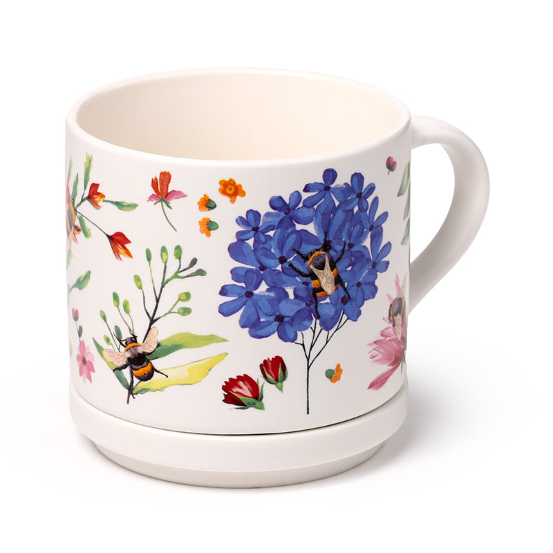 Close-up of Nectar Meadows Porcelain Mug