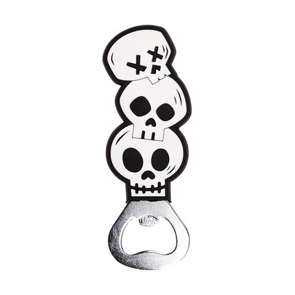 Close-up of Spooky Skulls Bottle Opener