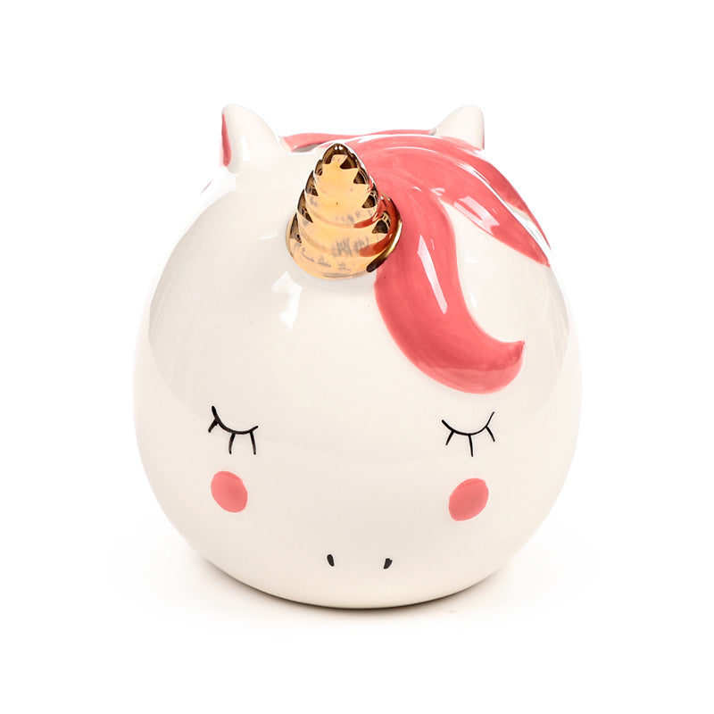 Bottom View of Unicorn Money Box with Access Bung