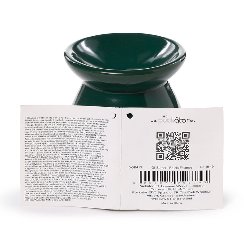 Ceramic Small Christmas Oil Burner in holiday decor