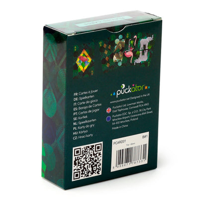 Artistic design of Animal Kingdom Playing Cards featuring various animals