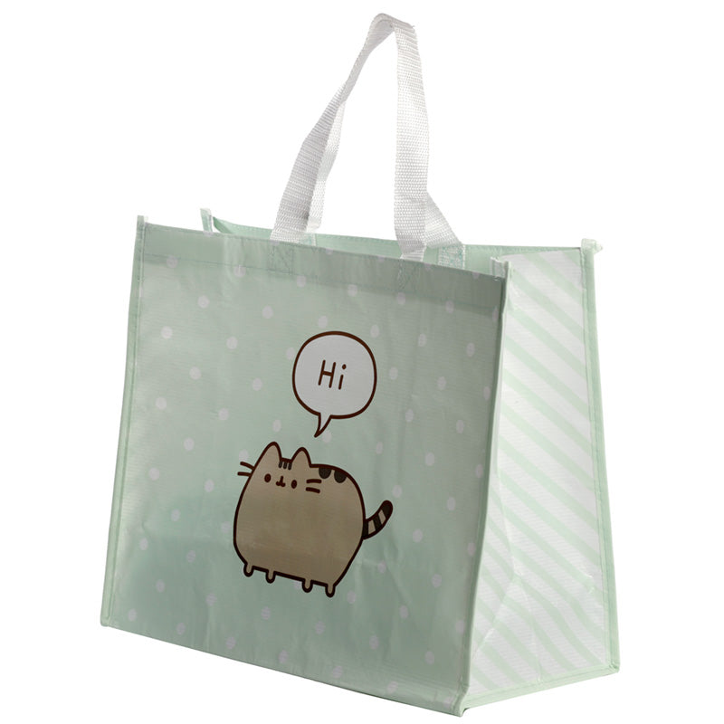 Pusheen the Cat Reusable Shopping Bag front view