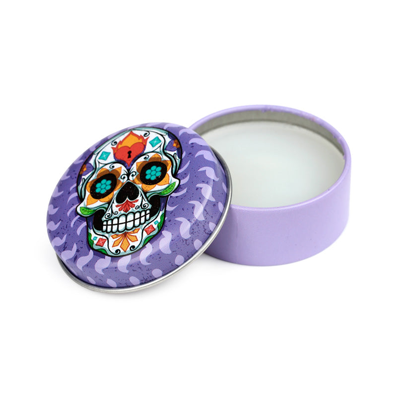 Vegan and cruelty free Day of the Dead Lip Balm